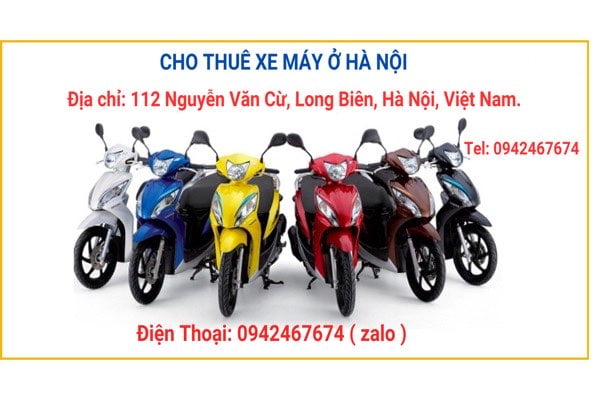Thuê xe máy Nguyễn Tú