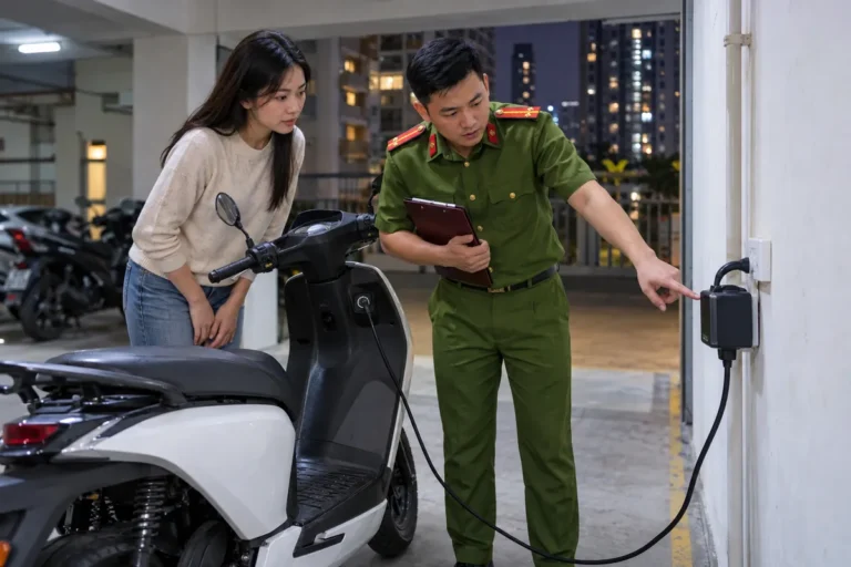 Hình minh họa: Sạc xe máy điện qua đêm: cơ quan PCCC và hãng xe khuyến cáo khác nhau ở điểm nào?