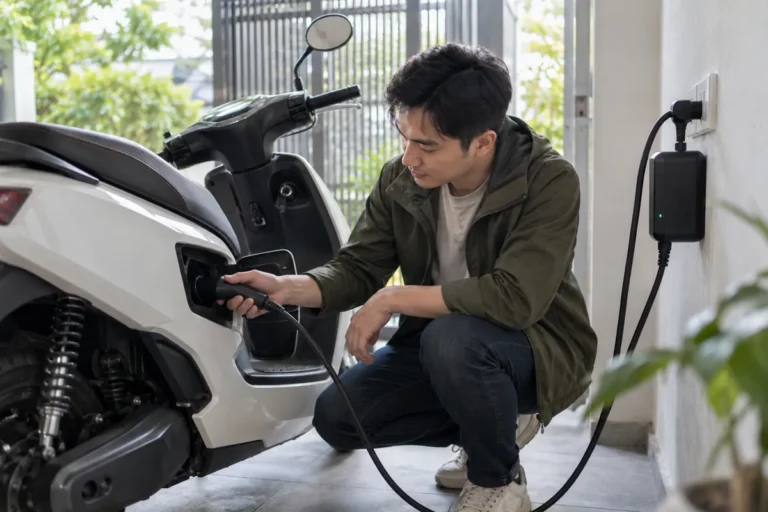 Hình minh họa: Nhiệt độ sạc pin xe máy điện: các mốc 0–35°C, 10–45°C và 20–45°C hiểu thế nào?