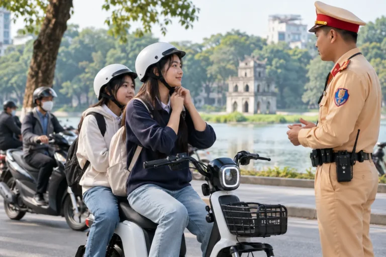 Hình minh họa: Xe đạp điện có phải đội mũ bảo hiểm không: điều luật về xe đạp máy từ năm 2025