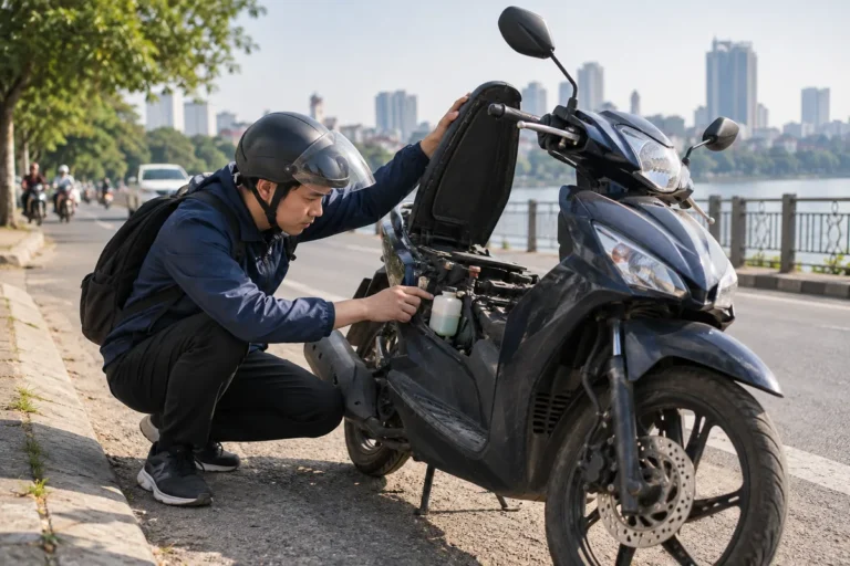 Hình minh họa: Xe máy hụt ga hoặc tắt máy giữa đường: các nhóm nguyên nhân Yamaha nêu và việc cần làm ngay