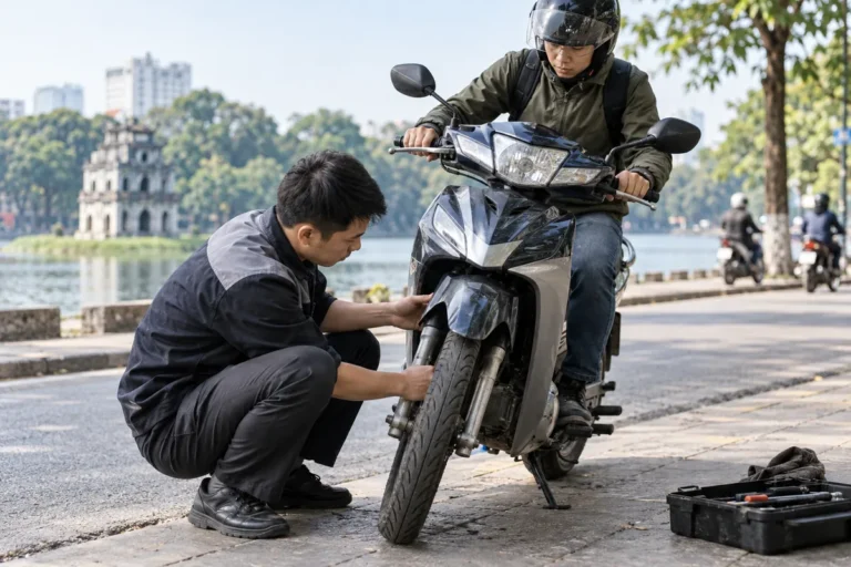 Hình minh họa: Tay lái xe máy rung hoặc lắc: phân biệt rung, lắc và giật theo Michelin và việc nên làm ngay