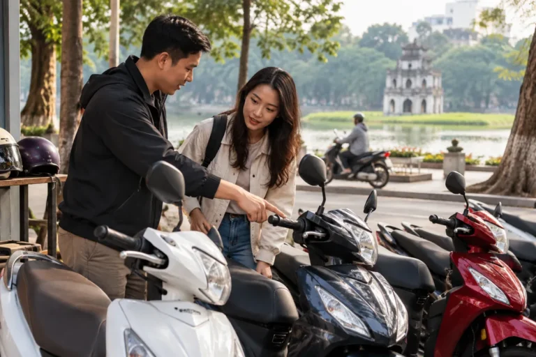 Hình minh họa: Thuê xe máy Hà Nội 2 ngày 1 đêm: tính tiền theo mốc nào và trả xe lúc nào?