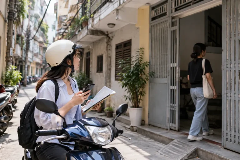 Hình minh họa: Thuê xe máy đi xem phòng trọ ở Hà Nội: xếp lịch khảo sát, gửi xe và trả đúng giờ