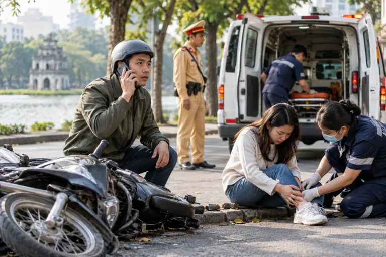 Hình minh họa: Số khẩn cấp khi tai nạn xe máy ở Việt Nam: gọi 113, 114 hay 115 và những giới hạn về ngôn ngữ