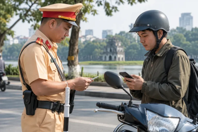 Hình minh họa: Điểm giấy phép lái xe: 12 điểm, bị trừ khi nào, bao lâu được phục hồi và cách xem trên VNeID