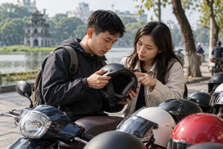 Hình minh họa: Mũ bảo hiểm giả và kém chất lượng ở Việt Nam: WHO nói gì và vì sao đội mũ chưa đủ để an toàn