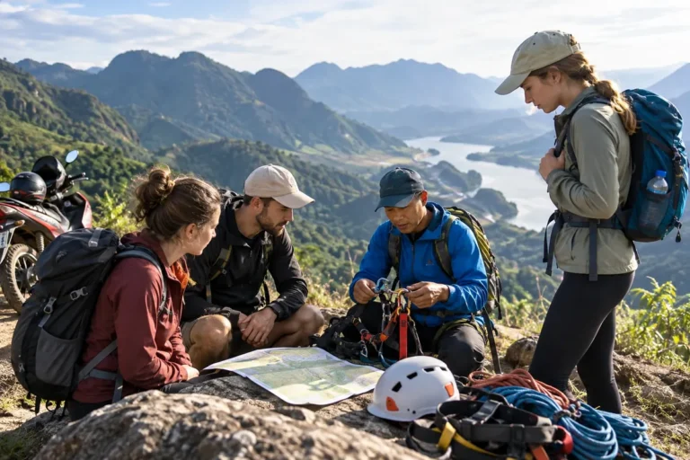 Hình minh họa: Leo núi, trekking, zipline và hoạt động mạo hiểm ở Việt Nam: Anh, Canada, Úc và Ireland khuyên chọn hướng dẫn viên, thiết bị và bảo hiểm thế