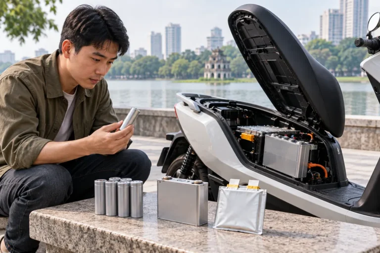 Hình minh họa: Cell pin hình trụ, hộp và túi mềm: pin xe điện được ghép từ loại cell nào và khác nhau ra sao?