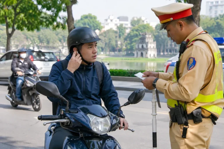 Hình minh họa: Đeo tai nghe khi lái xe máy: điều Luật cấm, mức phạt, điểm bị trừ, ngoại lệ thiết bị trợ thính