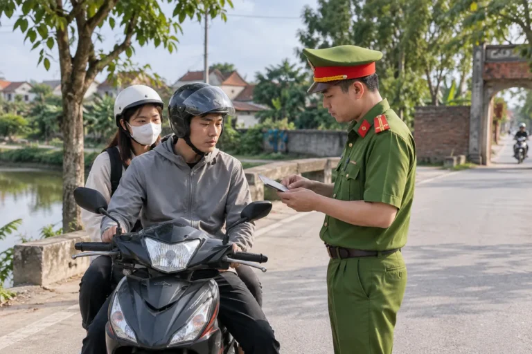 Hình minh họa: Công an xã xử phạt xe máy: phạm vi đường xã, đường thôn, các lỗi được xử lý và thẩm quyền phạt