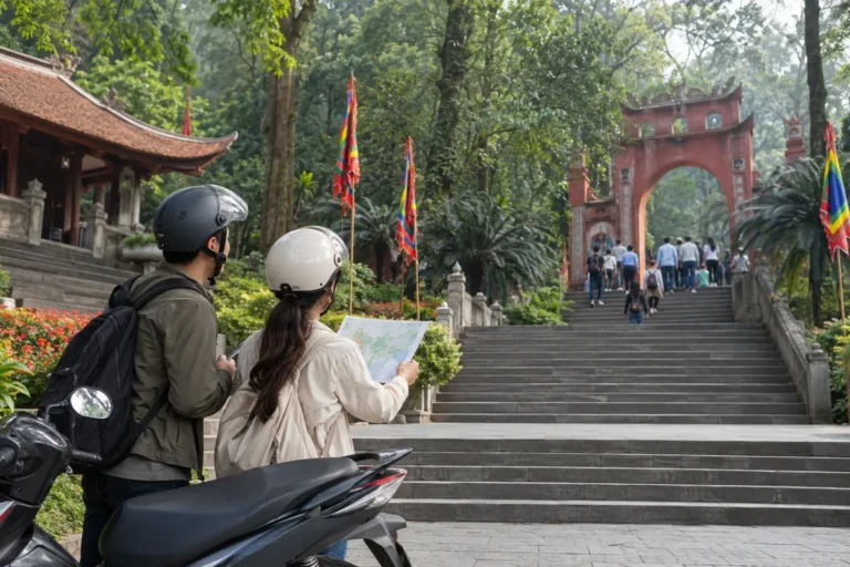 Hình minh họa: Đền Hùng từ Hà Nội: quốc lộ 2 hay quốc lộ 32 cho xe máy và thứ tự thăm các đền trên núi Nghĩa Lĩnh