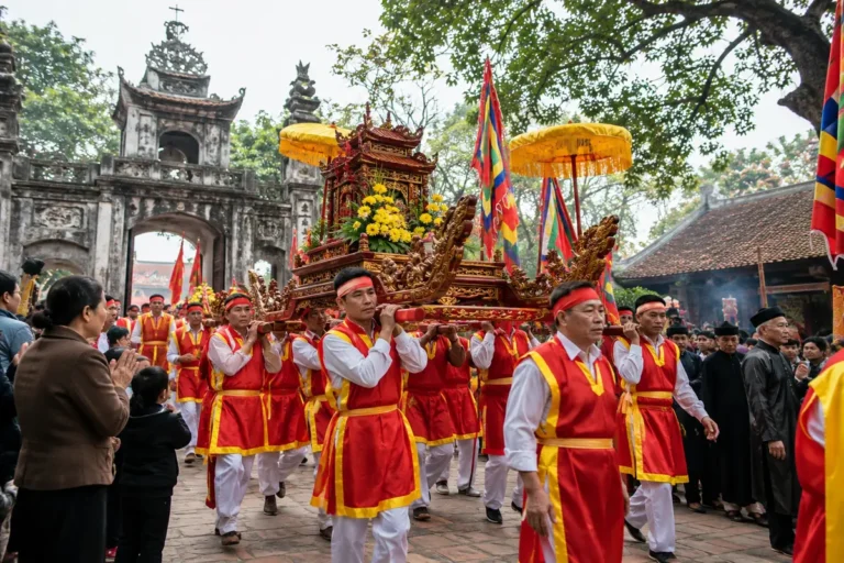 Hình minh họa: Lễ kết chạ Phú Mỹ - Kiều Mai: hội giao hiếu từ năm 1745, hội lớn năm năm một lần và các mốc ngày