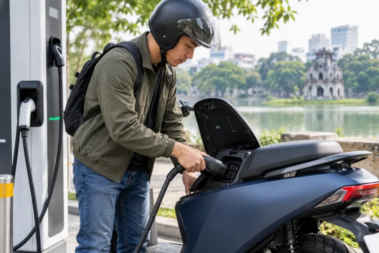 Hình minh họa: Sạc nhanh và sạc thường pin lithium: dòng sạc lớn ảnh hưởng thế nào đến tuổi thọ pin xe điện?