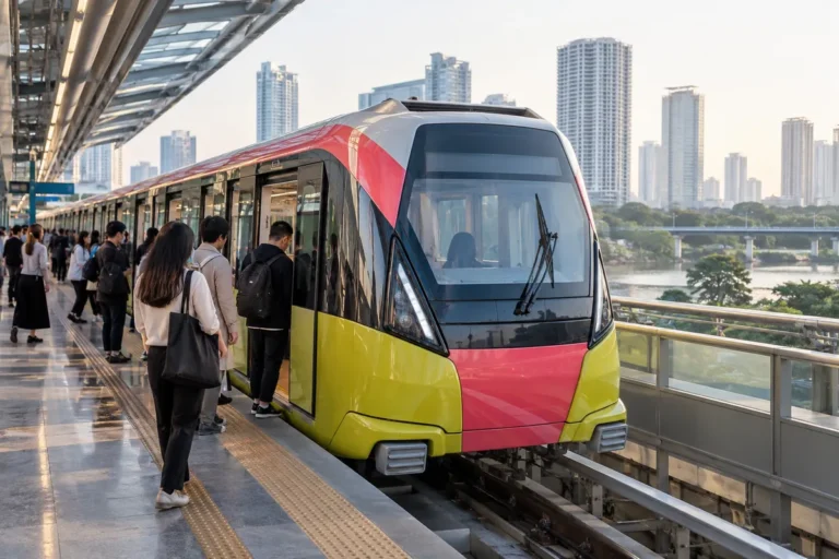 Hình minh họa: Giờ chạy metro Hà Nội từ 9/2/2026: tàu 6, 10 hoặc 15 phút một chuyến, chạy từ 5h30 đến 22h00 trên tuyến 2A và 3.1