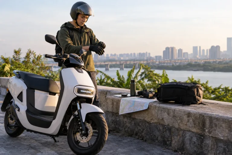 Hình minh họa: Quãng đường xe máy điện hãng công bố: đo ở tốc độ, tải trọng nào và vì sao thực tế ngắn hơn?