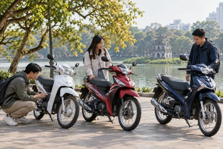 Hình minh họa: Wave Alpha, Wave RSX và Future 125 FI: ba xe số Honda khác nhau ở thông số nào