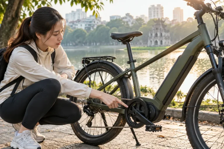 Hình minh họa: Cảm biến mô-men xoắn và cảm biến vòng quay bàn đạp trên xe đạp điện: trợ lực khác nhau thế nào?