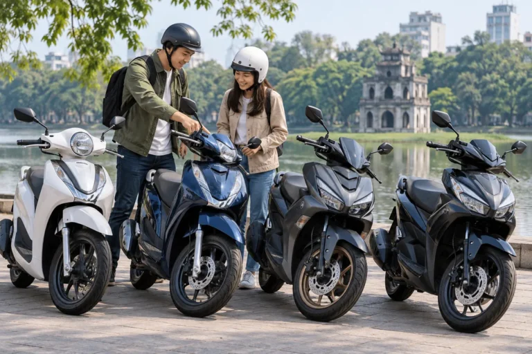 Hình minh họa: Xe tay ga có ABS: những phiên bản Honda và Yamaha trang bị ABS bánh trước theo trang hãng