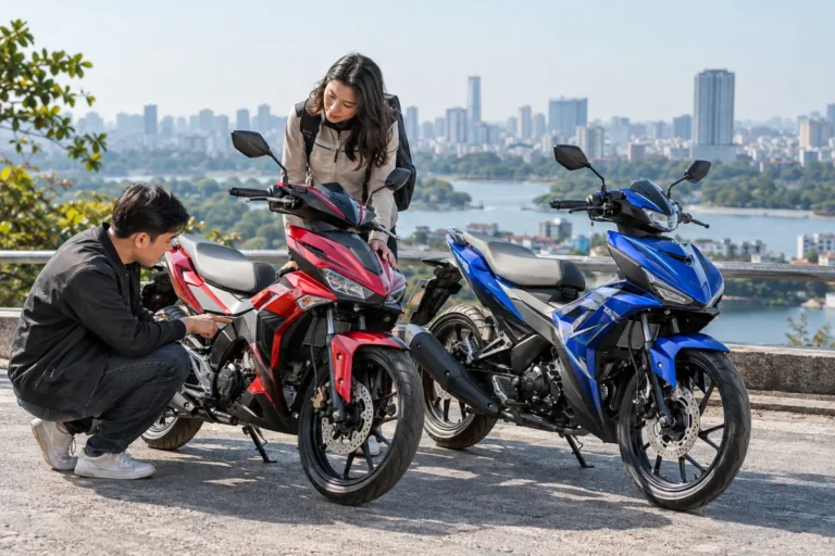 Hình minh họa: Honda Winner R và Yamaha Exciter 155: hai xe 150–155cc khác nhau ở thông số nào theo hãng