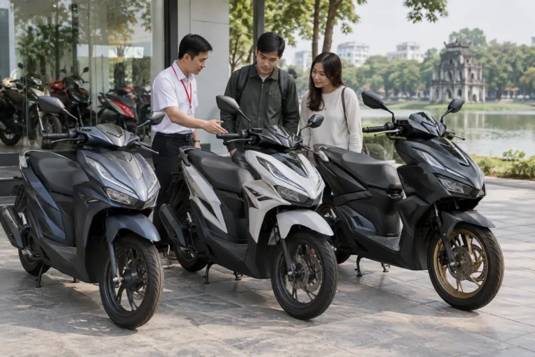 Hình minh họa: Vario 125 Đặc Biệt, Vario 125 Street và Vario 160: ba phiên bản Honda khác nhau ở những số nào