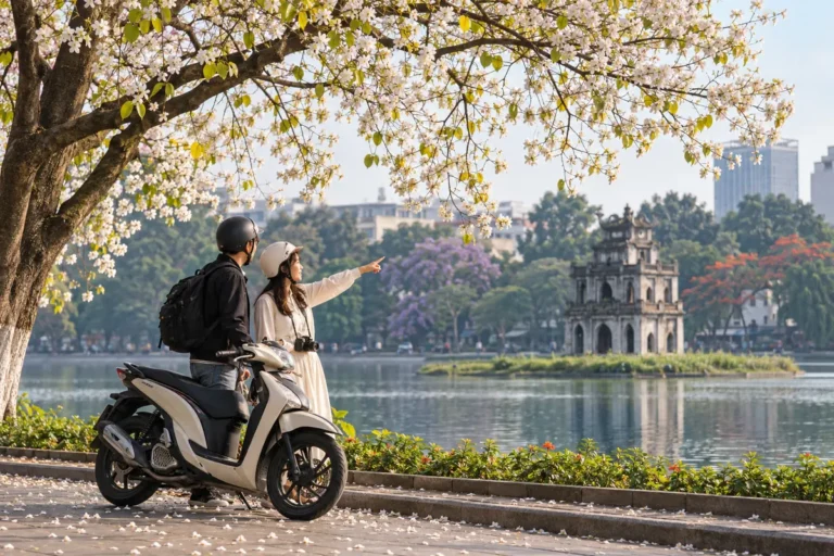 Hình minh họa: Lịch hoa Hà Nội 12 tháng: sưa, ban, gạo, loa kèn, bằng lăng, phượng, cúc họa mi, cải ven sông nở lúc nào và các báo chỉ nơi ngắm ra sao