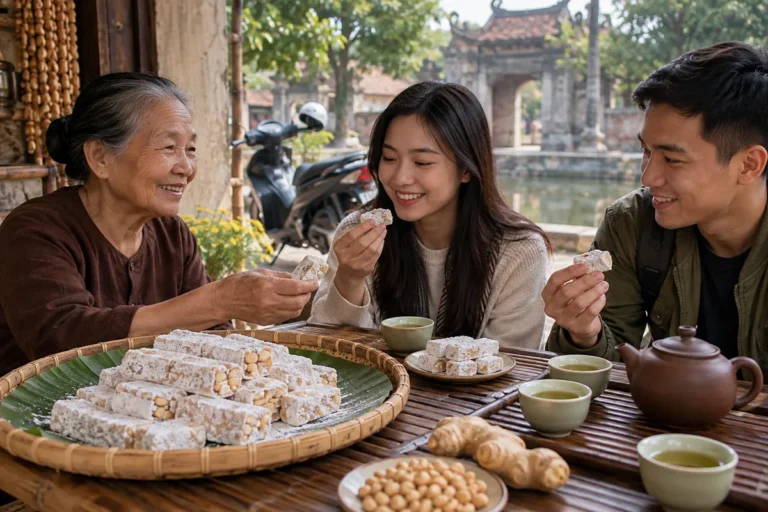 Hình minh họa: Chè lam Thạch Xá: vì sao gọi là chè mà là bánh, nguyên liệu, cách làm và cách ăn với chè xanh
