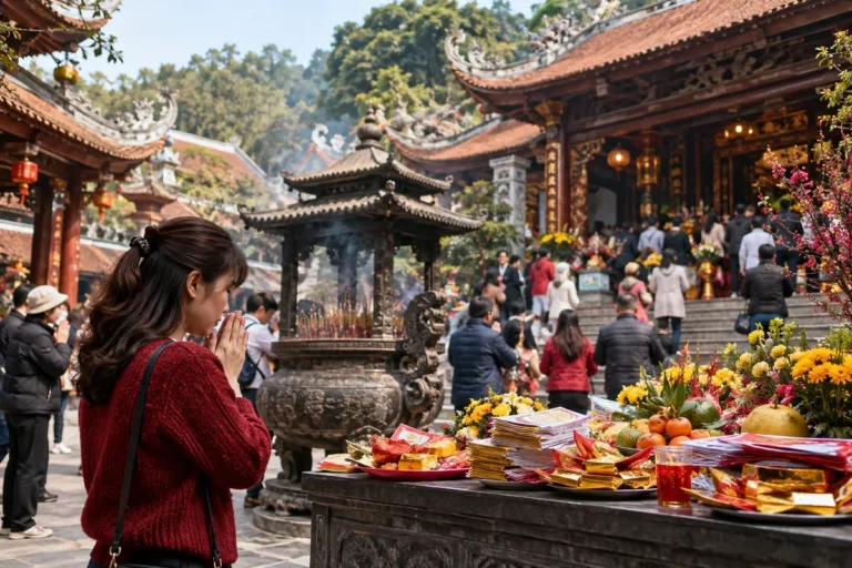 Hình minh họa: Đền Bà Chúa Kho ở Bắc Ninh: ngày giỗ 12 tháng Giêng, tục vay lộc và trả lễ, những lưu ý khi đi lễ