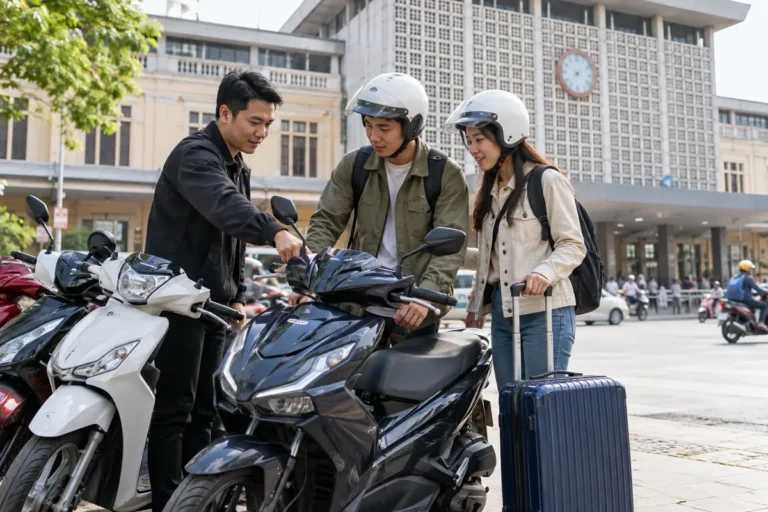 Hình minh họa: Thuê xe máy phường Cửa Nam: chọn Air Blade, tính gói ngày hay tuần?