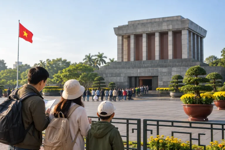 Hình minh họa: Lăng Bác mở cửa lại 3/11/2026: giờ viếng mùa lạnh, ngày nghỉ và đợt tu bổ định kỳ hằng năm