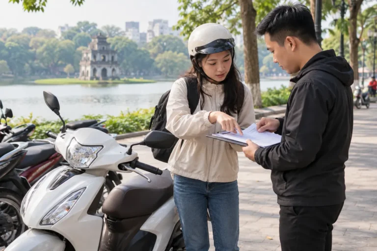 Hình minh họa: Giá thuê Honda Vision theo ngày: xử lý khi mức phí thực tế khác dự tính ban đầu