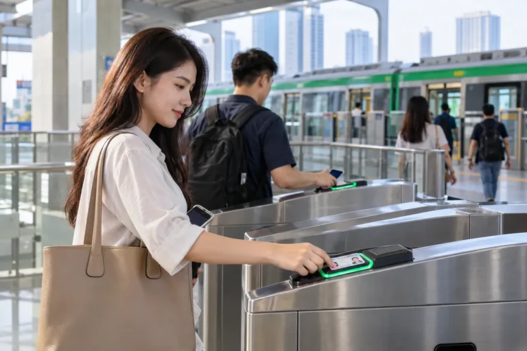 Hình minh họa: Vé định danh trên metro Hà Nội: vé cũ hết hiệu lực 1/2/2026, quẹt CCCD gắn chip, VNeID hay thẻ Visa ở cổng soát vé