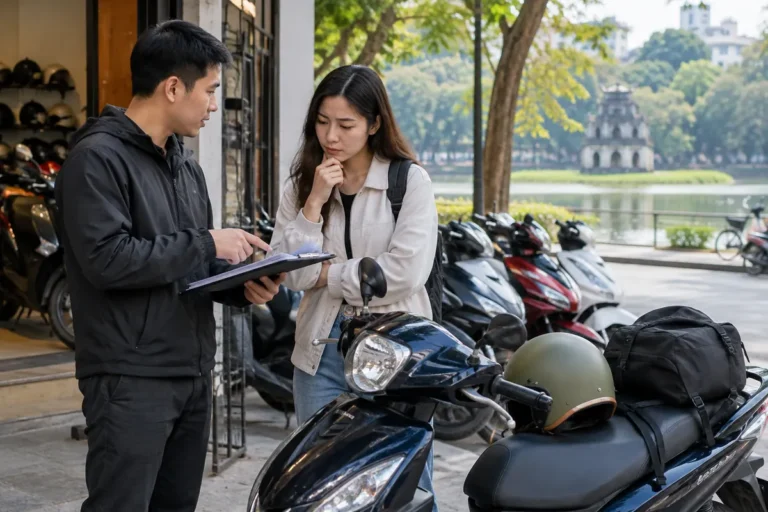 Hình minh họa: Trả xe máy thuê chậm: tiền thuê thêm, phạt vi phạm và rủi ro trong lúc chậm trả theo Điều 482