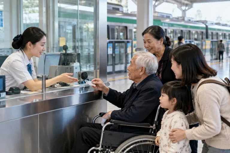 Hình minh họa: Miễn vé metro Hà Nội: người trên 60 tuổi, người khuyết tật, người có công và trẻ dưới 6 tuổi cần giấy tờ gì