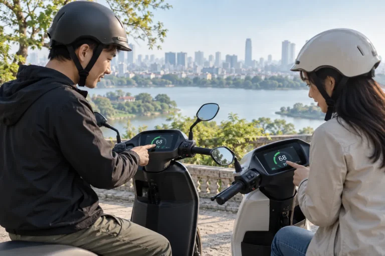 Hình minh họa: Dat Ride Predictor trên xe Quantum: vì sao cùng số % pin mà quãng đường dự báo khác nhau