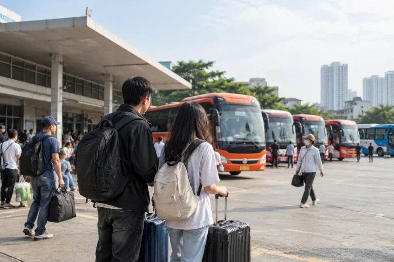 Hình minh họa: Giáp Bát và Nước Ngầm sau khi Yên Sở mở: tuyến đang chạy vẫn giữ, chỉ dừng nhận tuyến mới