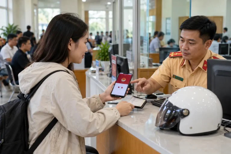Hình minh họa: Miễn lệ phí đổi biển số xe và giấy phép lái xe cho công dân số: điều kiện theo Nghị quyết 66.22/2026