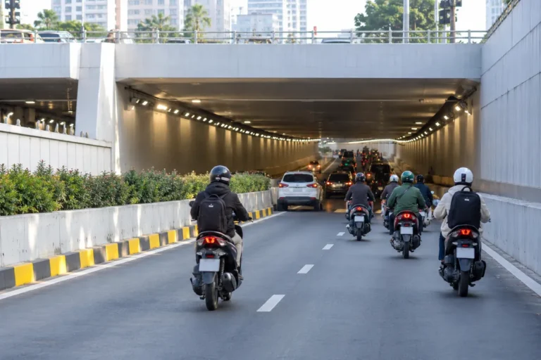 Hình minh họa: Hầm chui Kim Đồng – Giải Phóng: hai làn mỗi chiều, thông xe kỹ thuật từ 10/2/2026 và điều xe máy cần để ý trong hầm