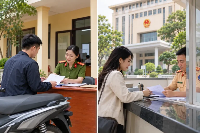 Hình minh họa: Đăng ký xe máy ở Công an xã hay Phòng Cảnh sát giao thông: Thông tư 51/2025 cho chọn nơi trong tỉnh, thành phố