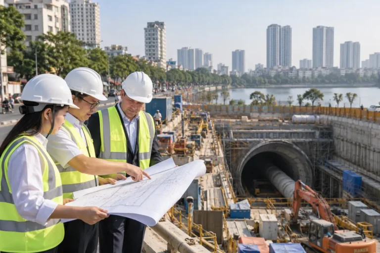 Hình minh họa: Metro số 3 kéo dài đến Hoàng Mai: EU hỗ trợ 10 triệu euro chuẩn bị đoạn ngầm 11 km, hoàn tất nghiên cứu cuối 2027