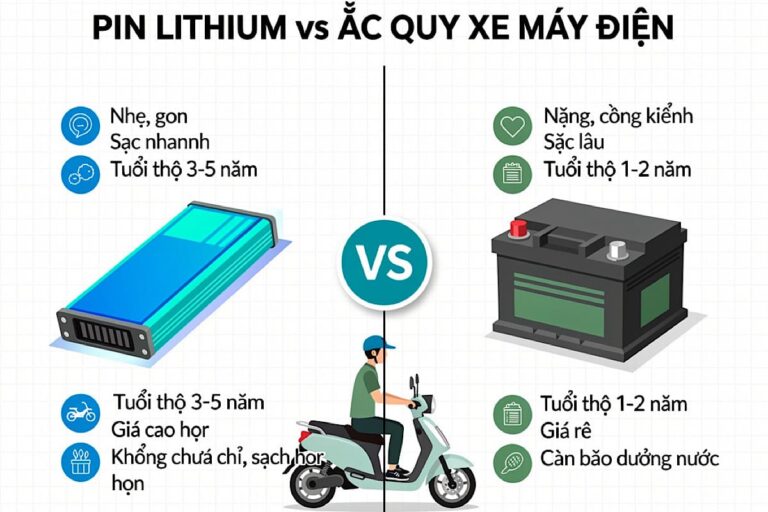 Pin xe điện và những điều cần biết
