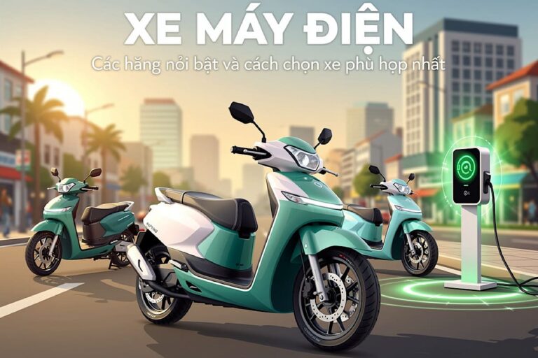 Xe điện xanh và xu hướng giao thông thân thiện môi trường